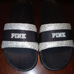 Pink Victorias Secret Slides